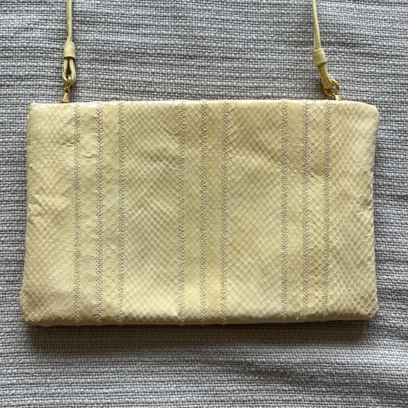 Vintage Clemente Snakeskin Handbag - Picture 2 of 10